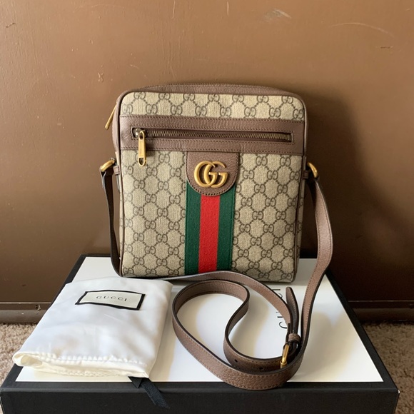 Gucci Handbags - Gucci Ophidia GG small messenger bag